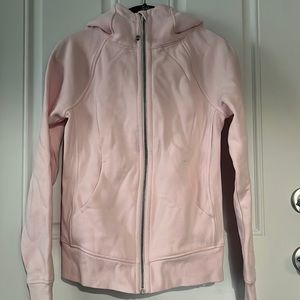 Vintage pink lululemon zip up sweatshirt (scuba hoodie IV)